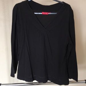 Elle Black Blouse